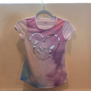 Tie dye graphic tee